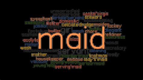 synonyms for maid|Synonyms and Another Words for MAID .